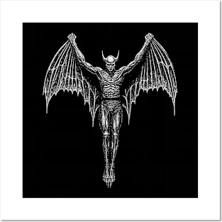 WINGED DEMON Posters and Art